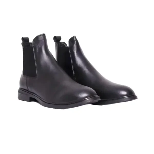 Bottine Chelsea Intemporelle en Cuir Noir